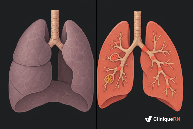 COPD vs. Asthma: The Comparison the NCLEX Loves